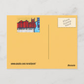 テネシー州ナッシュビルのスカイラインポストカード ポストカード (裏面)