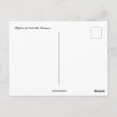 テネシー州ナッシュビルのスカイライン ポストカード (裏面)