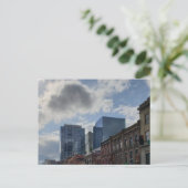 テネシー州ナッシュビルのダウンタウン音楽行 ポストカード (スタンド正面)