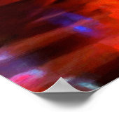 テネシー州ナッシュビルのブロードウェイの灯り – ポスター (角)