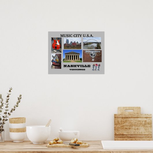 テネシー州ナッシュビルのポスター ポスター (キッチン)