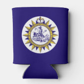 テネシー州ナッシュビル国旗のクーラーボックス 缶クーラー (裏面)