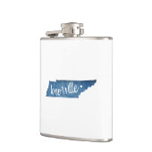 テネシー州ノックスビル フラスク (左)