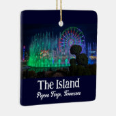 テネシー州ハト・フォージの島オーナメント セラミックオーナメント (右)