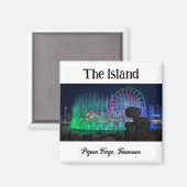 テネシー州ハト・フォージの島 マグネット (正面/裏面)