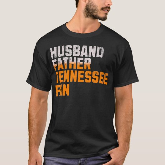 テネシー州ファン 父の日ギフト 夫 男性 Tシャツ (正面)