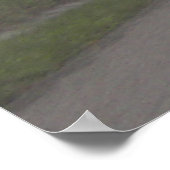 テネシー州フットヒルズパークウェイの霧 ポスター (角)