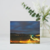 テネシー州フランクリンの郊外の夜 ポストカード (スタンド正面)