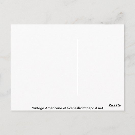 テネシー州メンフィスからの挨拶!レトロポストカード ポストカード (裏面)