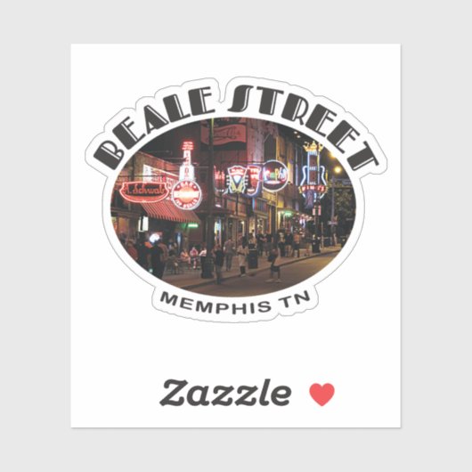 テネシー州メンフィスのビール通り シール (シート)