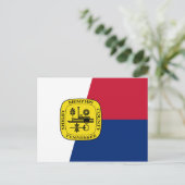 テネシー州メンフィス国旗 ポストカード (スタンド正面)