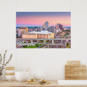 テネシー州メンフィス統一された州 ポスター (キッチン)