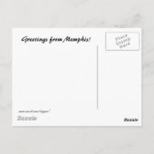 テネシー州メンフィス ポストカード (裏面)