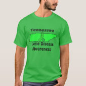 テネシー州ライム病啓発Tシャツ Tシャツ (正面)