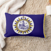 テネシー州ランバーピロー・ナッシュビル国旗 ランバークッション (ブランケット)