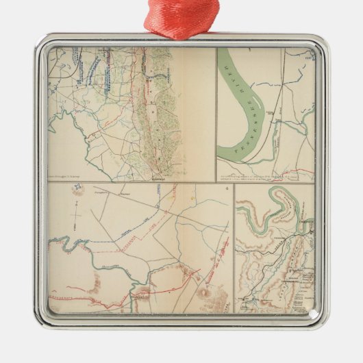 テネシー州ルックアウトマウンテン メタルオーナメント (正面)