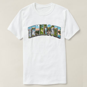 テネシー州ヴィンテージグリーティングTシャツ Tシャツ