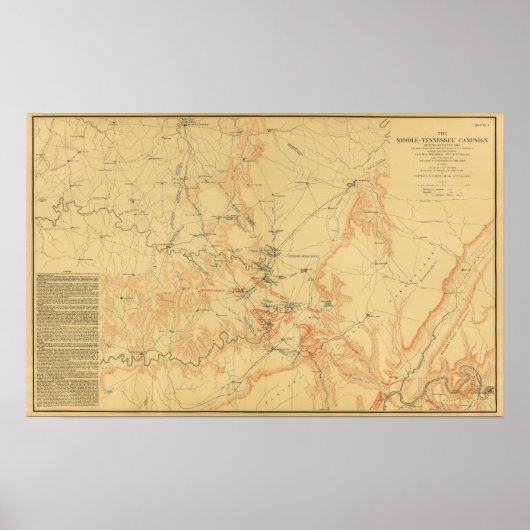 テネシー州中部キャンペーン ポスター (正面)