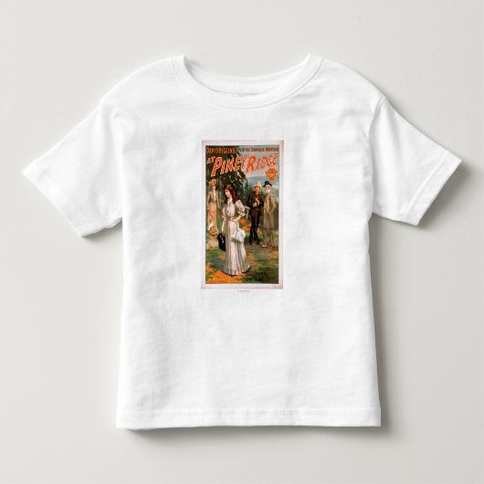テネシー州山のPineyリッジ"Idyl " トドラーTシャツ (正面)