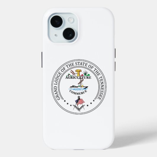 テネシー州州のフリーメーソンロッジ Case-Mate iPhoneケース (裏面)
