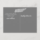 テネシー州引越しのお知らせポストカード 案内ポストカード (裏面)