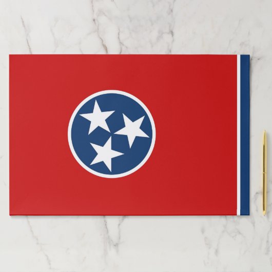 テネシー州旗を持つティアウェイ紙パッド ペーパーパッド (インサイチュ)