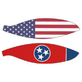 テネシー州旗を持つフルサイズバスケットボール バスケットボール (パネル)