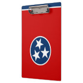 テネシー州旗を持つ愛国的クリップボード クリップボード (左)