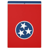 テネシー州旗を持つ愛国的クリップボード クリップボード (裏面)