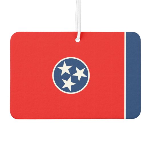 テネシー州旗デザイン カーエアーフレッシュナー (裏面)