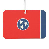 テネシー州旗デザイン カーエアーフレッシュナー (正面)