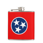 テネシー州旗デザイン フラスク (正面)