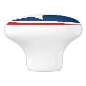 テネシー州旗ブルーホワイトスターズ セラミックノブ (側面)