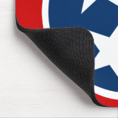 テネシー州旗ブルーホワイトスターズ マウスパッド (コーナー)