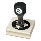 テネシー州旗ブルーホワイトスターズ ラバースタンプ (スタンプ)