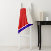 テネシー州旗プリント愛国心 シェルパブランケット (インサイチュ)