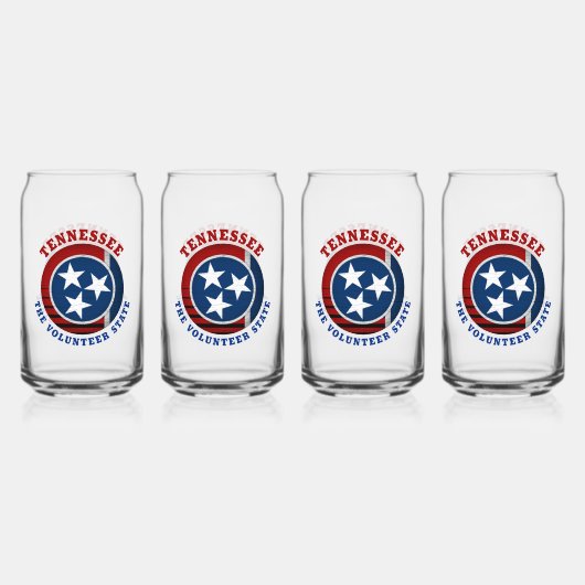 テネシー州旗 ガラス缶 (裏面)