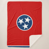 テネシー州旗 シェルパブランケット (正面)