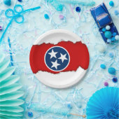 テネシー州旗 ペーパープレート (パーティー)