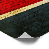 テネシー州旗 ポスター (角)