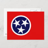 テネシー州旗 ポストカード (正面/裏面)