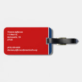 テネシー州旗 ラゲッジタグ (裏面横)