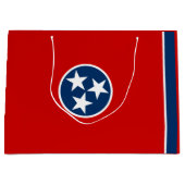 テネシー州旗 ラージペーパーバッグ (正面)