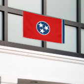 テネシー州旗 横断幕 (ビルの外側)