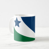 テネシー州春ヒル国旗 コーヒーマグカップ (正面左)
