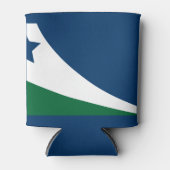 テネシー州春ヒル国旗 缶クーラー (正面)