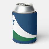 テネシー州春ヒル国旗 缶クーラー (缶裏面)