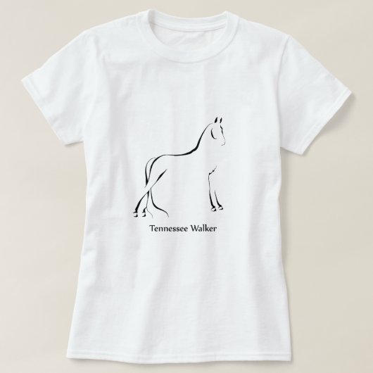 テネシー州歩行者の服装 Tシャツ (デザイン正面)