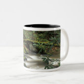 テネシー州、アメリカ。ビッグサウスフォーク国立川 ツートーンマグカップ (正面右)
