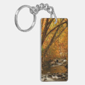 テネシー州、アメリカ。ラッシングマウンテンクリーク3 キーホルダー (正面左)